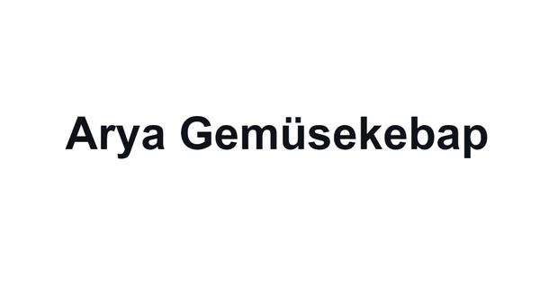 Arya Gemüsekebap